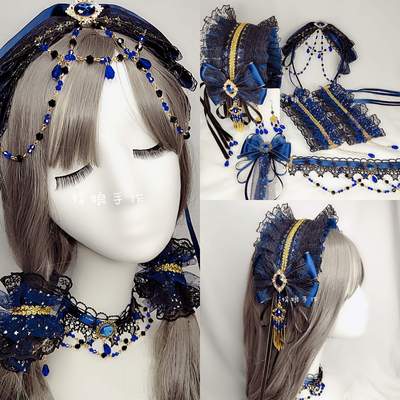 taobao agent Genuine hair accessory, headband, Lolita style