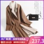 Wei ◆ đôi loạt cửa hàng giảm giá thương hiệu cửa hàng phụ nữ Thẻ Alba phiên bản Hàn Quốc của nhà máy áo len lớn sản xuất tay áo rơi vai - Áo Hàn Quốc vest dạ nữ ngắn