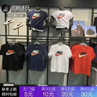 NIKE Nike Men Summer Giải trí Thể thao Vòng cổ Áo thoáng khí Nửa tay áo ngắn tay áo AR5005-010 CT3683 - Áo phông thể thao áo thun thể thao nam chính hãng