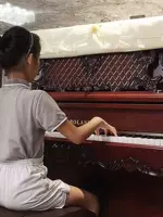 Đàn piano đứng thẳng 126 người lớn mới bắt đầu chơi chuyên nghiệp 88 phím đàn piano được chạm khắc cổ điển - dương cầm yamaha u3