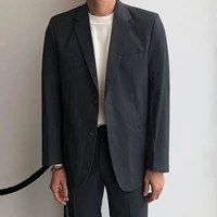 MBLINE Bộ đồ mùa xuân và mùa thu giản dị Áo nam 2019 Mới Hàn Quốc Mua Bộ đồ pha trộn cotton màu tinh khiết - Suit phù hợp áo khoác blazer nam