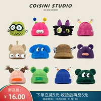 Симпатичная мультфильма смешная уродливая плюшевая шерстяная шляпа