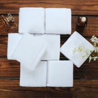 Белый хлопковый носовой платок, кухня для детского сада, хлопковое полотенце