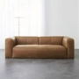 Bắc Âu gió công nghiệp sofa da lớp trên cùng đơn giản sofa giản dị kết hợp phòng khách văn phòng câu lạc bộ đồ nội thất - Nội thất văn phòng giá ghế văn phòng