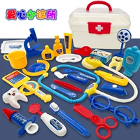 Детская игрушка, детский комплект для мальчиков, семейный реалистичный стетоскоп, 5 лет