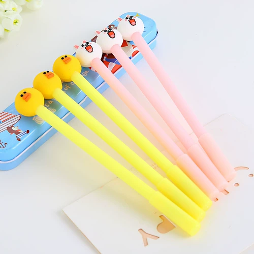 B.Duck, мультяшная ручка-роллер для школьников, канцтовары, делается под заказ, с печатью вашего логотипа