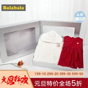 Đồ sơ sinh Barabala cho bé Daquan 0-3 tháng tuổi cho bé sơ sinh trăng tròn hộp quà tặng quần áo phù hợp với mùa đông