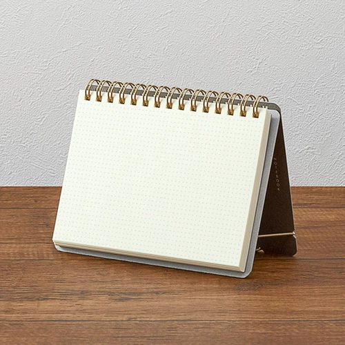 Япония Midori +Stand Stand -Style Notebook MD Paper Paper Black A5A6