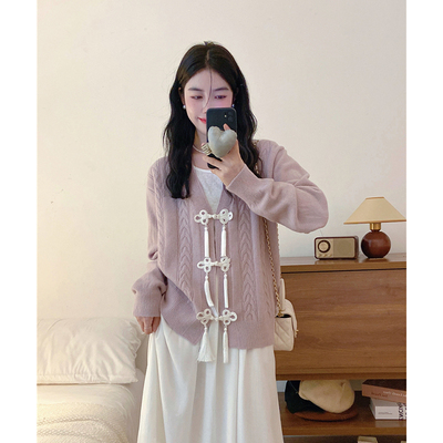 taobao agent Pin, cardigan, sweater, jacket, top, plus size, 2023 collection, autumn, fitted
