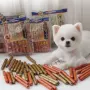 Nhật Bản nhiều con chó ham xúc xích chó ăn nhẹ thịt bò 20 xúc xích gà dải bốn hương vị - Đồ ăn vặt cho chó snack cho chó