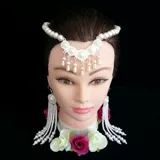 Аксессуар для волос ручной работы, браслет из бисера, простой и элегантный дизайн