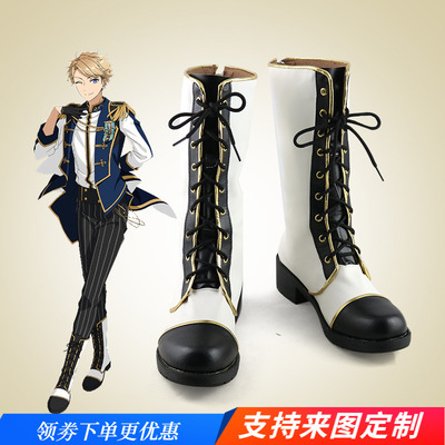 taobao agent Idol Fantasy Festival Ming Shang Lan Chun Lan hand -made COSPLAY shoe anime cos shoe to be tailor -made