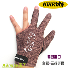 Перчатки для бильярда 韩国台球手套高档防滑billking比利金露指透气男女桌球三指漏手指