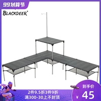Blackttae Геометрический двойной стол