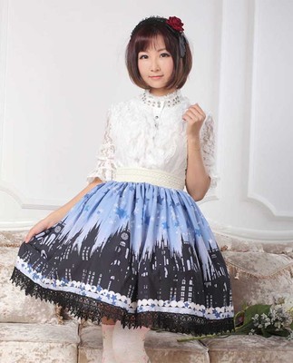 taobao agent Genuine lace mini-skirt, Lolita style