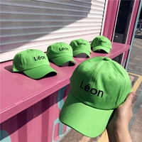 Бейсболка, весенняя летняя шапка, зеленая кепка для отдыха, в корейском стиле, с вышивкой