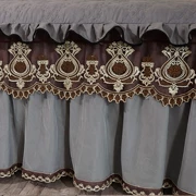 Giường châu Âu có thể tháo rời skirt váy ngủ có đệm lót đệm giường đơn mảnh ren giường bọc nệm - Váy Petti
