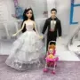 Bạn trai đồ chơi công chúa Ken Hoàng tử Barbie Công chúa mang thai búp bê mang thai gia đình hạnh phúc ba món quà sinh nhật - Búp bê / Phụ kiện con búp bê