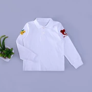 19 năm mới miki zorayi cotton trẻ em mặc áo sơ mi POLO mùa xuân và mùa thu mẫu áo thun dài tay hoang dã - Khác