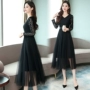 Gu Bessa 2019 mùa thu mới Gubeisha Đài Loan mang thương hiệu phụ nữ Lanshijia Bangbao - Sản phẩm HOT váy hở lưng