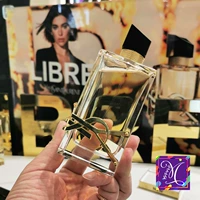 YSL, духи, платиновая подарочная коробка с легким ароматом