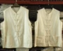 Cotton truyền thống vải thô Tang phù hợp với nam vest mồ hôi vest Ma Hao mùa hè tuổi đầu áo vest phong cách Trung Quốc gió quốc gia nút áo lót thể thao 