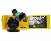 máy ảnh Lomo fisheye K200N nâng cấp phiên bản của máy ảnh góc rộng K200NM vàng