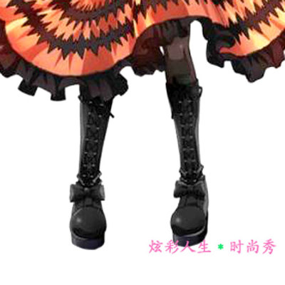 taobao agent Date A Live ◆ Dating Battle During the Dating Battle During the Dating Battle of the Cosplay, the front band -high heel boots of the shoe