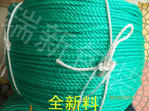 8 -миллиметровые новые ингредиенты зеленая нейлоновая веревка, сухая одежда для упаковки веревка для палатки, рекламная веревка PE, приготовленная шелковая полиэтиленовая веревка