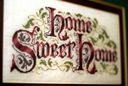 Cầu vồng thêu Quảng trường chính hãng DMC tạp chí cross stitch từ phụ tùng - sweet home - Bộ dụng cụ thêu