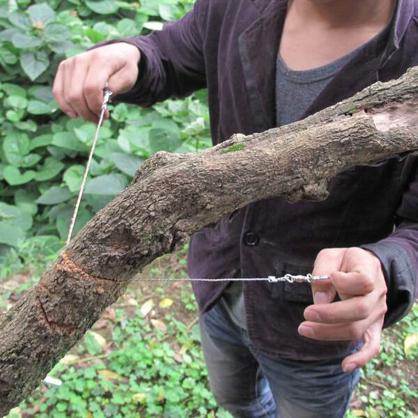 Аксман Эсман Стронг практический из на открытом воздухе Выживать инструмент Мягкая пиловая веревка (70 см)