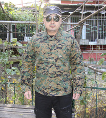 Тренчкот милитари 原品propper丛林数码迷彩上衣 美国海军陆战队作训服