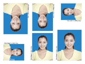 Клейкая наклейка, фотография, 1 дюймов, 2 дюймов, 3 дюймов, 5 дюймов, 6 дюймовая