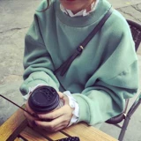 Демисезонный пуховик, толстовка для школьников и студентов, утепленный комплект, куртка, в корейском стиле, оверсайз