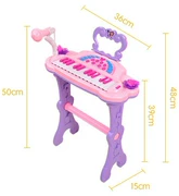 Bán đàn piano âm nhạc đồ chơi trẻ em micro 1-3 tuổi Cô gái mới bắt đầu chơi piano - Đồ chơi nhạc cụ cho trẻ em