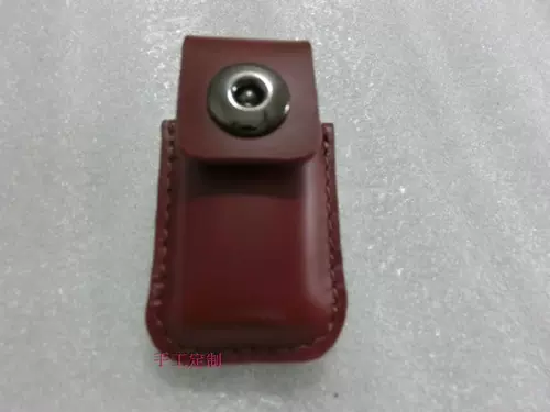 Dunhill, защитная зажигалка, кожаный чехол, из натуральной кожи