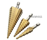 Шестиугольная ручка 3pc шаг бриллиант Diamond/Pagoda Drill Bint/Twist Drill Bint Steel Plant Dowers 4-32,4-20,4-12