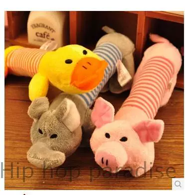 Daydream Pet Toy Piglet Duck Voi âm thanh Sáo mèo Dog Toy Toy lạ kêu gọi Pet Plush Toy - Mèo / Chó Đồ chơi