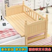 Gỗ rắn mà không cần đa chức năng giường trẻ em giường đơn với hộ lan tôn sóng loại giường nội thất dân cư giường nôi giường