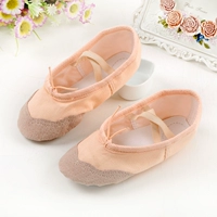 Мягкая -танцевальная обувь танцевальная туфли, обувь красная танцевальная обувь детская танце