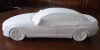 Mercedes Benz, окрашенная модель автомобиля, масштаб 1:18, «сделай сам»