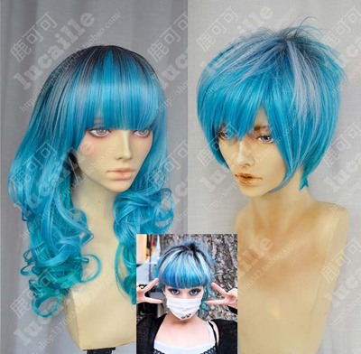 taobao agent Agile wig, couple clothing for lovers, curls, Lolita style, cosplay