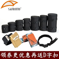Safford SLR ống kính máy ảnh kỹ thuật số ống flash nhiếp ảnh chức năng vành đai vành đai gấp phụ kiện vải túi máy ảnh nhỏ gọn