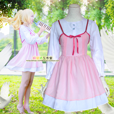 taobao agent Soft girl cute cosplay clothing animation April is your lies in Gongyuan Xun campus style daily clothing