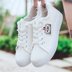 Ins giày vải nữ siêu lửa chic giày của phụ nữ mùa xuân giày phẳng sneakers casual hoang dã giày trắng sinh viên Hàn Quốc phiên bản Plimsolls