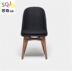 Thiết kế đồ nội thất thời trang cổ điển ghế ăn cuốn sách ghế ghế cà phê gỗ rắn nhỏ trở lại ghế hình FRP đồ nội thất Đồ nội thất thiết kế