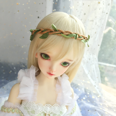 taobao agent [Free shipping over 58] Giant Baby 4 points and 3 points BJD dolls with headdress to make a pure hand in the Mori female hairband