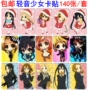 Dán thẻ cô gái tông màu sáng K-ON Pyeongtaek chỉ Akiyama Nakagino Nakajima 紬 bữa ăn thẻ sinh viên hoạt hình xung quanh - Carton / Hoạt hình liên quan sticker búp bê