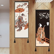 Nhật bản-phong cách trang trí tấm thảm vải treo tranh sushi cửa hàng tường nền tường bao gồm họa sĩ phòng khách phòng ngủ tấm thảm