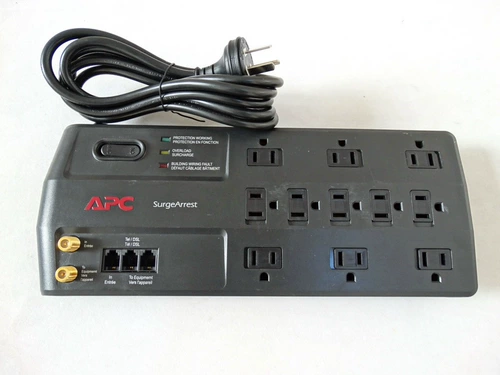 Оригинальный APC Professional -Level Lightning Shreation Pirection Filection Filtering Power Socket TV ADSL Main Lianlian